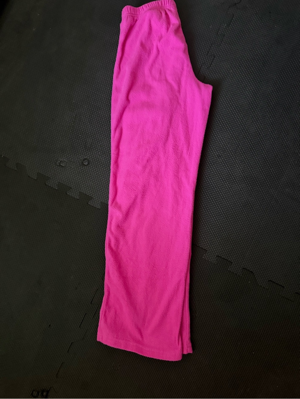 Girls Pink Fleece Lounge/PJ Pants